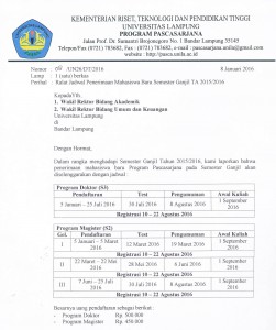 jadwal